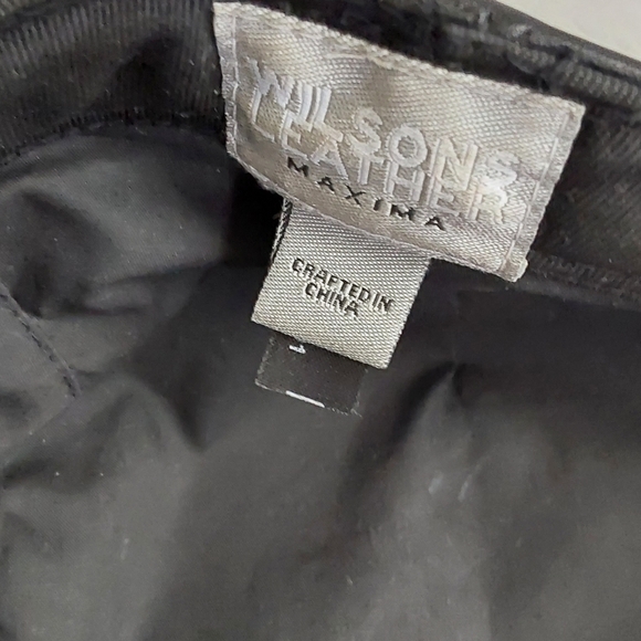Vintage WILSONS LEATHER MAXIMA DRIVER CAP - Picture 6 of 7